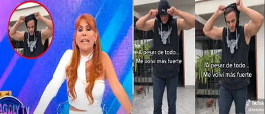 Magaly Medina sorprendida con el nuevo físico de Mark Vito Magaly Medina asombrada por los músculos de Mark Vito pero no cree que sea a base de ejercicios: “Tendrá su ayudadita”