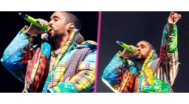 Bad Bunny en el Festival Coachella 2023. Bad Bunny en Coachella: prenden su micrófono antes del show y fans enloquecen