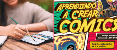 ¿Fanático de los cómics? Darán taller gratuito de dibujo este mes de abril ¿Fanático de los cómics? Darán taller gratuito de dibujo este mes de abril
