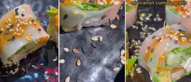 Era proteína: peruana compra makis en restaurante de Lima y recibe inusual respuesta tras encontrar un gusano "Era proteína": peruana compra makis en restaurante de Lima y recibe inusual respuesta tras encontrar un gusano