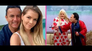 Jorge Benavides presentó la divertida parodia de los esposos Brunella Horna y Richard Acuña. Brunella Horna y Richard Acuña: ‘JB en ATV’ hace parodia del destape de ‘Magaly TV: La Firme’