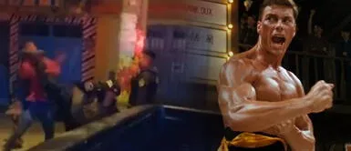 Usuarios felicitan a PNP por reducir a presunto delincuente con patada a lo Jean Claude Van Damme Usuarios felicitan a PNP por reducir a presunto delincuente con patada a lo Jean Claude Van Damme