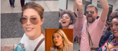 Lorna Cepeda disfruta de las calles de Lima Actores de “Yo soy Betty, la Fea” disfrutaron de la danza de caporales en Lima