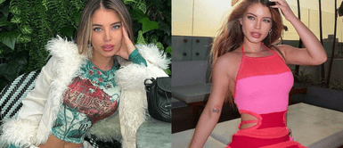 Flavia Laos con dos increíbles outfits en sus redes. Flavia Laos luce radiante con espectacular bikini boho chic para despedir el verano