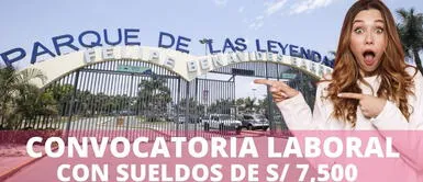 El Parque de las Leyendas abrió una nueva convocatoria laboral para todos los peruanos con bachiller. ¿Buscas un trabajo con pocos requisitos? Parque de las Leyendas ofrece S/ 7,500 en nueva convocatoria laboral