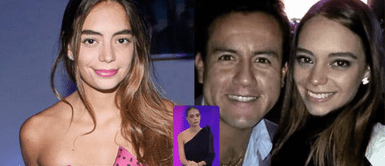 Camila Ganoza junto a Richard Acuña. Camila Ganoza junto a Richard Acuña.