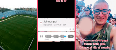 Padre reniega porque su hijo le pidió ir al baño en pleno partido y se pierde gol de la U: "venganza" Padre reniega porque su hijo le pidió ir al baño en pleno partido y se pierde gol de la U: "venganza"