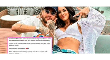 Neymar y Bruna Biancardi anunciaron que serán padres. Neymar y Bruna Biancardi anunciaron que serán padres: ¡Ven pronto hijo, te esperamos!”