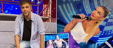 Johanna San Miguel y Renzo Schuller protagonizaron una impactante pelea en vivo. Johanna San Miguel 'pelea' en vivo con Renzo Schuller e impacta a televidentes: Así quedaron