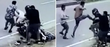 Moyobamba: vecinos capturan y aplican brutal paliza a delincuentes que intentaban huir tras robar a empresarios Moyobamba: vecinos capturan y aplican brutal paliza a delincuentes que intentaban huir tras robar a empresarios