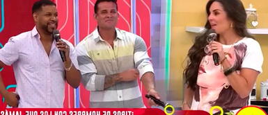 Rebeca Escribens avergüenza a Christian Domínguez en vivo al decir que no es un hombre digno Rebeca Escribens avergüenza a Christian Domínguez en vivo: "Retírenlo"