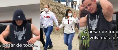 Mark Vito es sensación y furor en redes sociales. Mark Vito paraliza las calles de Lima tras revelar su radical cambio físico en videos de TikTok