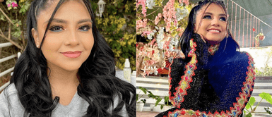 Nickol Sinchi con potentes outfits en redes. Nickol Sinchi eleva la elegancia con vestido de transparencias y tul en redes sociales