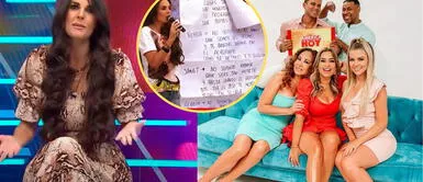 Rebeca Escribens hace pasar vergüenza a conductores de "América Hoy". Rebeca Escribens evidencia la realidad detrás de las conductoras de “América Hoy”: “¡Les soplan todo!”