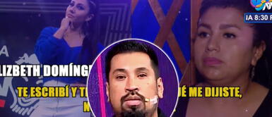 Aldo Miyashiro: Gaby Rodríguez encara a esposa de cumbiambero casado Gabriela Rodríguez, trabajadora de Aldo Miyashiro, es acusada de meterse con cumbiambero