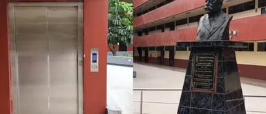 La egresada expresó su emoción de volver a la UNFV. Egresada de la UNFV muestra con orgullo que su universidad tiene ascensor: "No se cae. Todo bien"