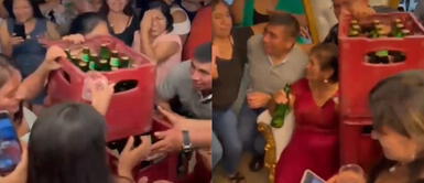 La señora recibió un regalo que jamás olvidará. Nietos regalan cajas de cervezas a su abuela por cumpleaños: "Todo sea por los terrenos"