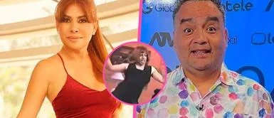 Jorge Benavides recuerda a Magaly Medina que también hizo baile del calzón hace 24 años. ‘JB’ recuerda a Magaly Medina que también hizo baile del calzón hace 24 años