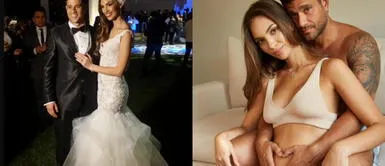 Yaco Eskenazi y Natalie Vértiz se casaron en 2015 en una ceremonia civil. Foto: composición LR/La República Yaco Eskenazi y Natalie Vértiz: ¿Por qué la pareja no podría casarse por religioso?