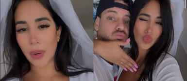 Melissa Paredes y Anthony Aranda celebraron con toda la familia de este último Melissa Paredes: ¿El 'activador' le propuso matrimonio otra vez o la dejó desairada con el velo puesto?