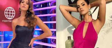 Valeria Piazza con dos hermosos atuendos en sus redes sociales. Valeria Piazza dejó en shock con sofisticado vestido cut-out inspirado en la Amazonía