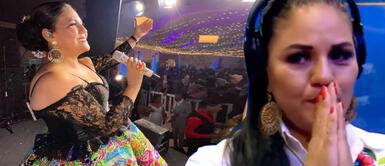 Entre lágrimas, Dina Páucar anuncia su retiro de los escenarios: "Voy a llorar un montón" Entre lágrimas, Dina Páucar anuncia su retiro de los escenarios: "Voy a llorar un montón"