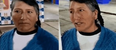 La señora se mostró orgullosa al ser considerada como policía escolar. Nunca es tarde para estudiar: peruana de 46 años vuelve a las aulas para cursar quinto de primaria