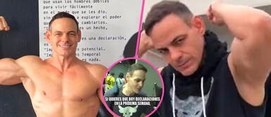 Mark Vito chotea a reportero de ‘Amor y Fuego’. Mark Vito chotea a ‘Amor y Fuego’ y los manda a ver sus redes: “Síganme en mi TikTok”