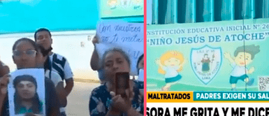 Profesoras de colegio son denunciadas por maltratos: “Se come la lonchera de los niños y les pone apodos” Profesoras de colegio son denunciadas por maltratos: “Se come la lonchera de los niños y les pone apodos”