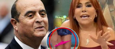 Magaly Medina culpa a Vladimiro Montesinos por hacer escándalo cuando ella se quitó el calzón en TV nacional Magaly Medina culpa a Vladimiro Montesinos por polémica del 'calzón' en la TV