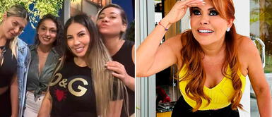 Pamela López y la esposa de Aldair Rodríguez restan importancia al ampay de Magaly Medina Pamela López y esposa de Aldair Rodríguez responden a Magaly Medina: "Juntas somo más fuertes"