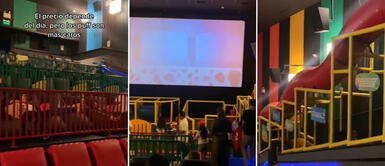 Así luce la primera sala de cines para niños con juegos y butacas sofá cama: ubicación, precios y más Así luce la primera sala de cines para niños con juegos y butacas sofá cama: ubicación, precios y más