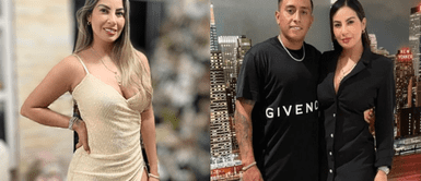 La esposa de Cueva con dos outfits increíbles. Pamela López impacta con osado trikini tejido a crochet para despedir el verano