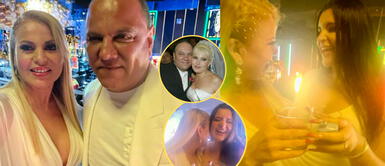 Daysi Ontaneda se luce junto a Mauricio Diez Canseco y su familia. ¡Como familia! Mauricio Diez Canseco se luce junto a Daysi Ontaneda y la hija del empresario