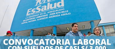 ¡Postula y gana un sueldo de S/ 2,557! EsSalud abre convocatoria laboral para peruanos con secundaria ¿Necesitas trabajo y tienes poca experiencia? EsSalud abre convocatoria laboral con sueldos de S/2,557