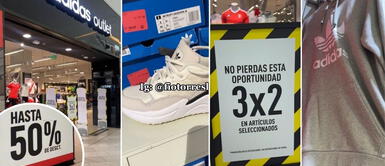 ¿Buscas ofertas? Este es el 'point' caleta de Adidas donde rematan todo a 3x2 o 50% de descuento. ¿Buscas ofertas? Este es el 'point' caleta de Adidas donde rematan todo a 3x2 o 50% de descuento