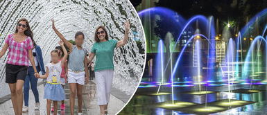 El Parque de las Aguas tiene entrada gratuita para el público Parque de las Aguas anuncia ingreso gratuito: horarios y días para visitar el circuito