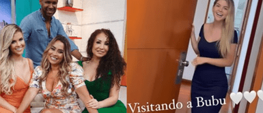 Brunella Horna recibe visita especial de sus excompañeros en 'América Hoy' Brunella Horna se reencuentra con sus excompañeros de ‘América Hoy’ en almuerzo especial: "Todo lo que aprendí"