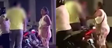 La madre no perdonó la mentira de su hijo y lo agarró a chicotazos. Madre peruana encuentra a su hijo en prostíbulo y lo agarra a chicotazos: "A la mamá, no se le miente"