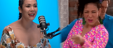 Magdyel Ugaz recuerda su primer trabajo y revela que fue cobradora de combi con su padre Magdyel Ugaz revive su primer trabajo como cobradora de bus con su padre: "Él manejaba y yo cobraba el pasaje"