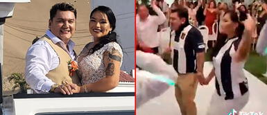 Chacalon Jr cantó las arengas de Alianza Lima en su matrimonio Chacalón Jr. se casó y 'barristas' de Alianza Lima se sumaron a la boda: "Nunca te abandonaré"