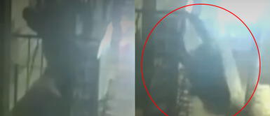 Ladrón sufrió una aparatosa caída y se retorció de dolor en el suelo. Delincuente cae del segundo piso de casa en SJL cuando ingresaba a robar