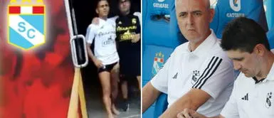 Barristas de Sporting Cristal interrumpen entrenamiento y encaran a Yotún: Estás que cag... la chamba del técnico Barristas de Sporting Cristal interrumpen entrenamiento y encaran a Yotún: "Estás que cag... la chamba del técnico"