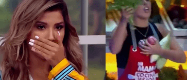 Yahaira Plasencia mete la pata y confunde perejil con espinaca mientras cocina en vivo Yahaira Plasencia se equivoca y confunde el perejil con espinaca mientras cocina en vivo