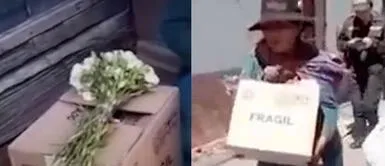 La mujer sigue detenida en la comisaría de Huamanga. Ayacucho: mujer es detenida por trasladar a un bebé muerto en una caja