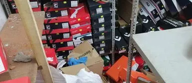 Huancayo: ladrones vacían tienda, se llevan más de 200 zapatillas originales pero todas del pie derecho Huancayo: ladrones vacían tienda, se llevan más de 200 zapatillas originales pero todas del pie derecho