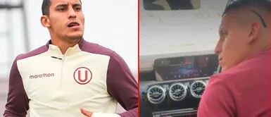 Álex Valera es captado haciendo el trabajo de 'taxista' ¿Valera se retiró de la 'U'?: Delantero cambia de trabajo y ahora "la hace de taxista"