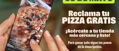 ¡Gratis solo HOY! Papa John's regala una pizza grandes con pepperoni si cumples con un requisito. ¡Gratis solo HOY! Papa John's regala una pizza grande con pepperoni si cumples un requisito
