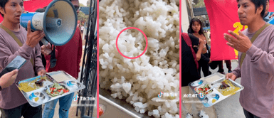 Estudiantes denuncian comida llena de gorgojos en comedor de universidad La Cantuta Estudiantes denuncian comida llena de gorgojos en comedor de universidad La Cantuta