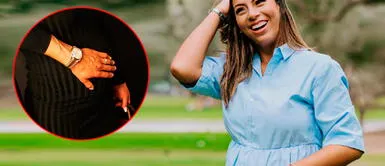 Rosa Fuentes, esposa de Paolo Hurtado, reaparece en redes con pronunciado embarazo tras escándalo con jossmery toledo Rosa Fuentes, esposa de Paolo Hurtado, comparte su embarazo tras escándalo